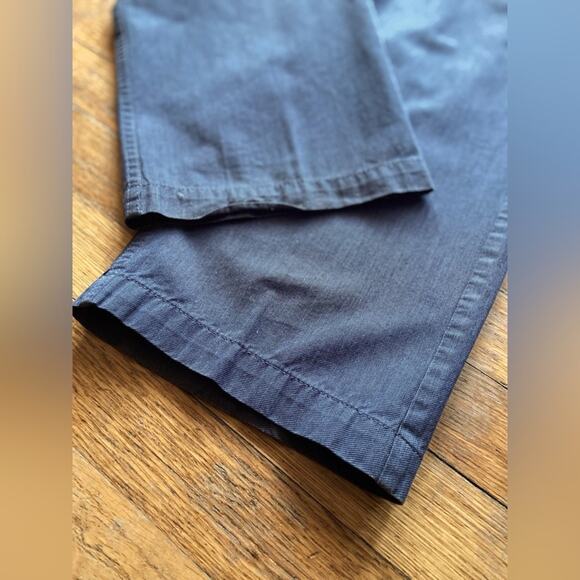 CALVIN KLEIN Lightweight Blue Cotton Pants sz 36x32 (actual 36x31) - Picture 7 of 10